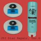 #1 BLUE 12oz SOLUTION & 2 PACK BUFFING PADS