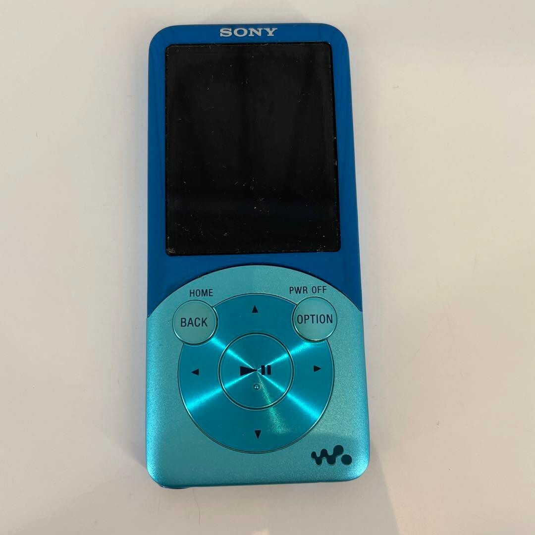 Sony Walkman NW-S754K Blue Digital Media Player with Speaker