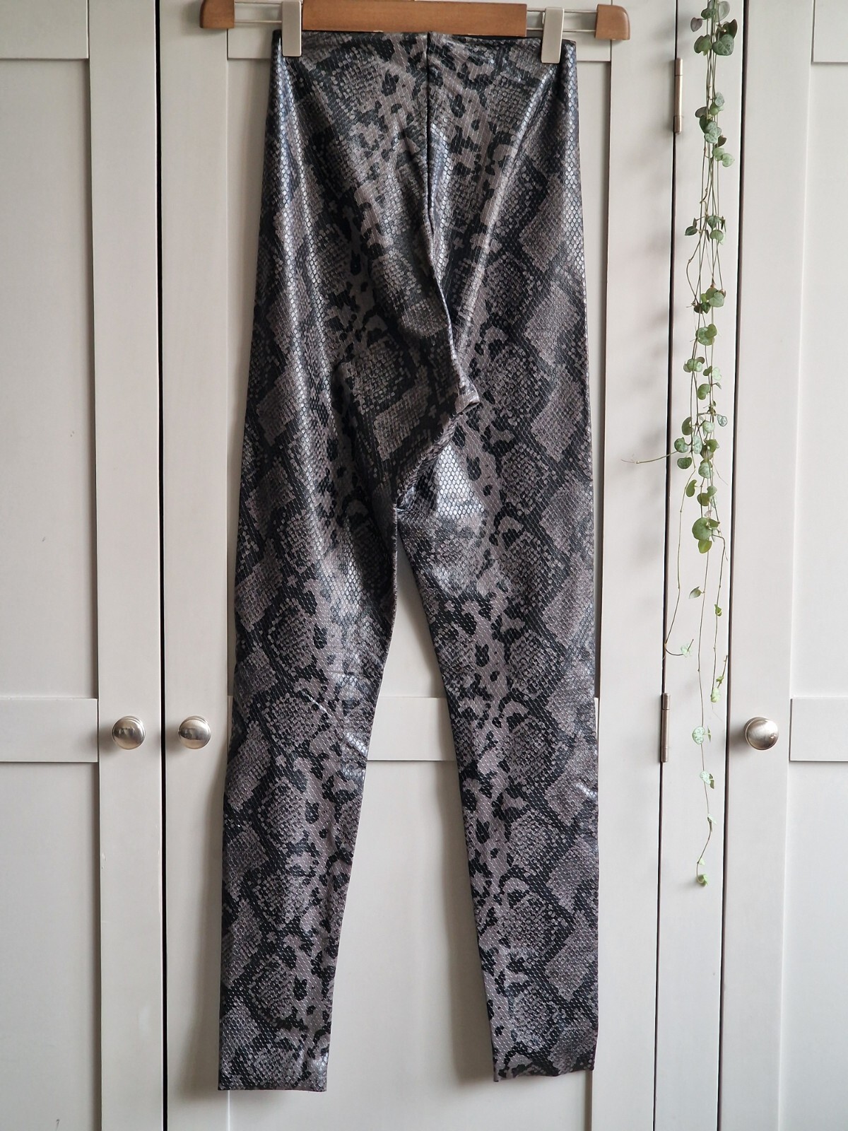 Commando • Faux Leather Leggings • Python Animal … - image 5