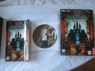 Jeu PC Dungeons & Dragons – Le Temple Du Mal élémentaire – Atari, Complet, état Très Bon