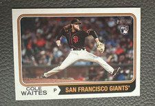 2023 Topps Heritage #258 Cole Waites San Francisco Giants  RC