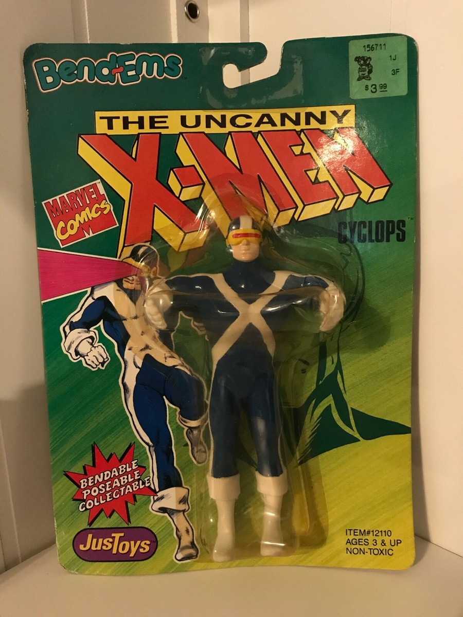 Just Toys Bend-Ems: X-Men Cyclops Action Figures (1991) | eBay