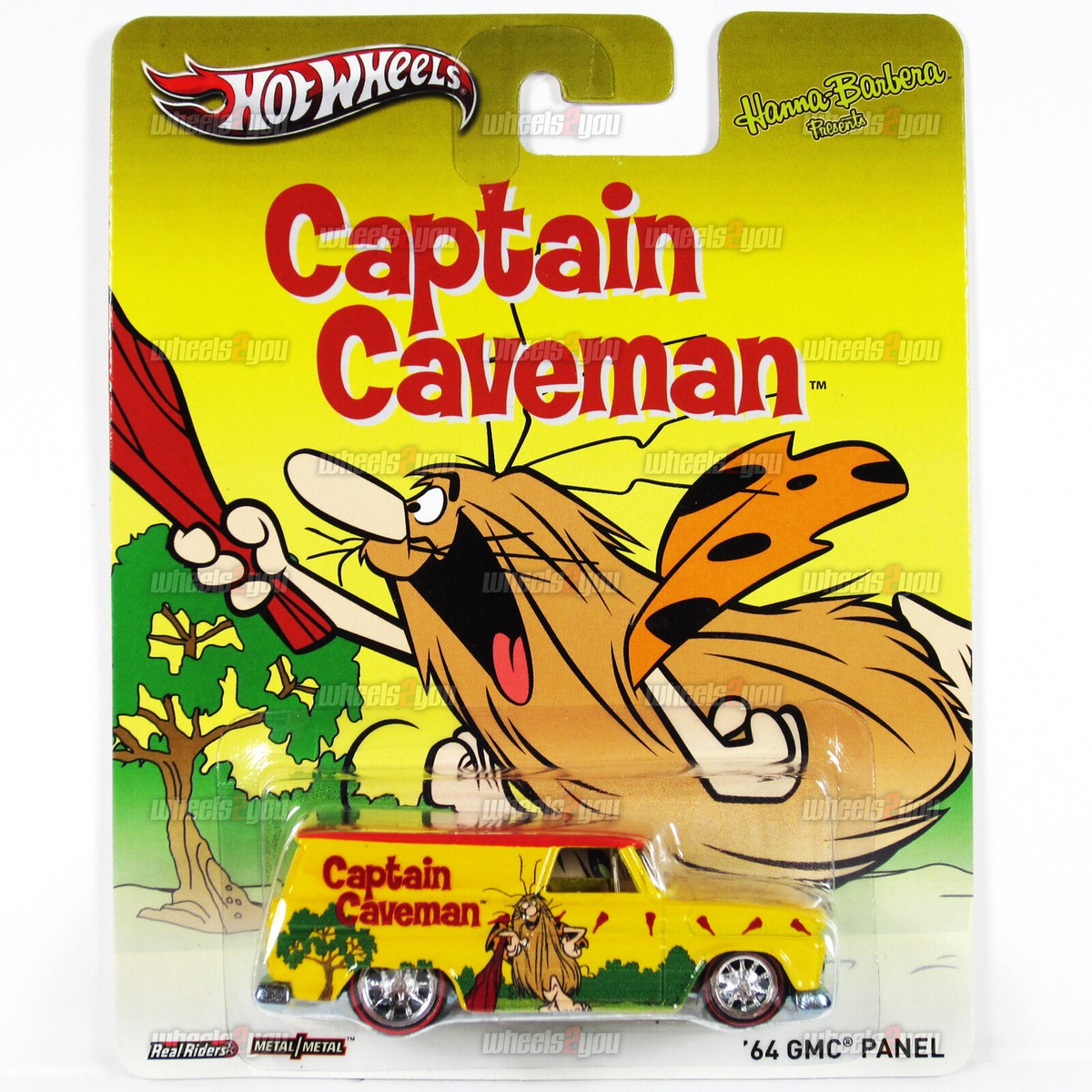 Hot Wheels - 64 GMC PANEL Captain Caveman - Pop Culture