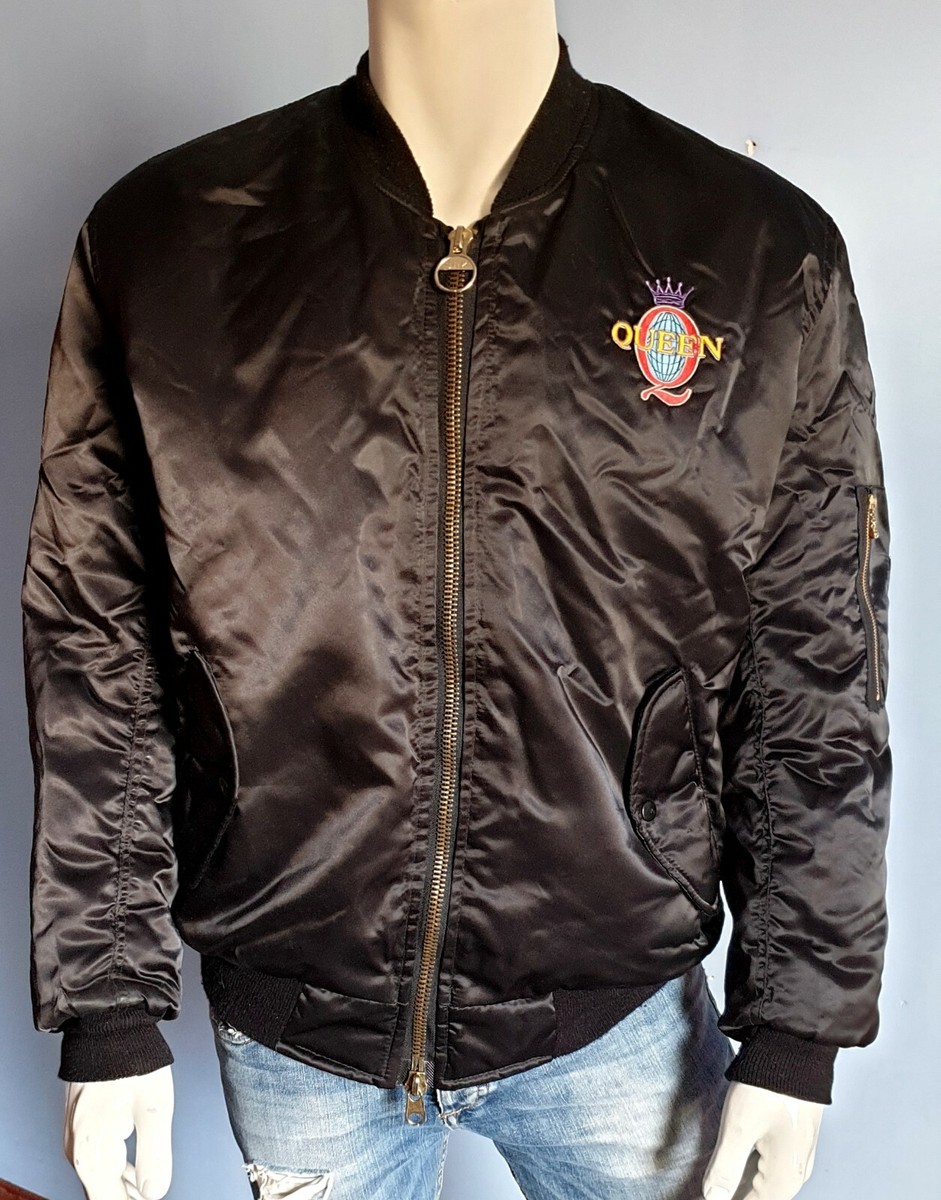 ミュージシャン QUEEN BOMBER JACKET A Night At The Opera | Black Bomber Jacket
