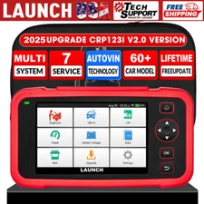2025!LAUNCH CRP123I V2.0 Car OBD2 Scanner Diagnostic Tool ABS SRS Engine DPF SAS