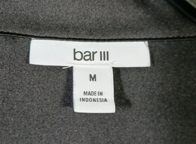 Blusa Bar III Mujer Mediana Negra Corbata Frontal Oficina Trabajo Carrera Moderna Ligera Foto 4 de 4