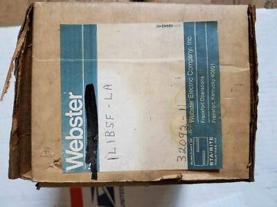 Webster Fuel oil pump 1L1BSF-LA