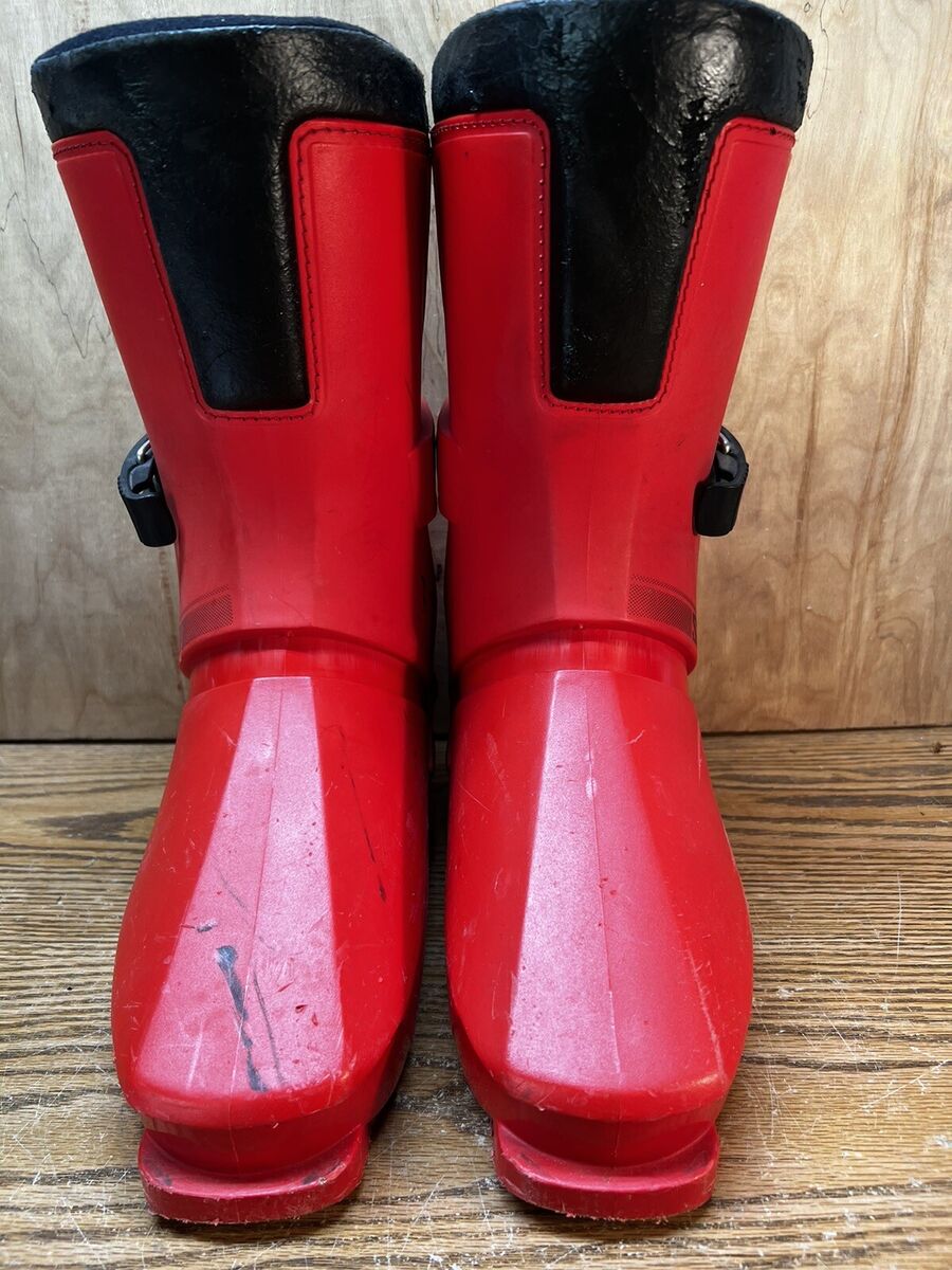 VTG Salomon SX80 Ski Boots Mens 340-45 Red Downhill Alpine VTG Salomon SX80 Ski Boots Mens 340-45 Red Downhill Alpine