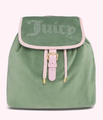 Juicy x Stoney Clover Lane Velour backpack New With The Tag  display picture 3