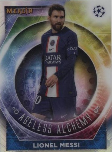 2024 TOPPS MERLIN UEFA CLUB COMPETITIONS RENAISSANCE #R10 LIONEL