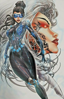 White Widow #2 Jamie Tyndall Pulse Kickstarter Variant Cover (G) Absolute Comics