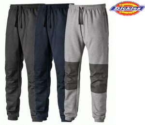 Dickies Work Joggers Comfortable Elasticated Jogging Trousers Reinforced Knees