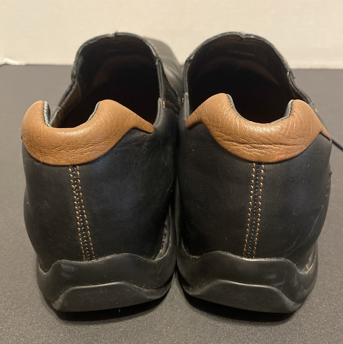 Cole Haan Mens Zeno Leather Slip On Loafers Black 10.5 M  display picture 1
