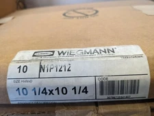 Wiegmann (Hubbell Inc) N1P1212 10 1/4x10 1/4 1/2 Back Panel