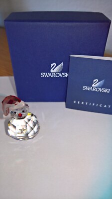 Swarovski Rocking Snowman with Box and COA | eBay