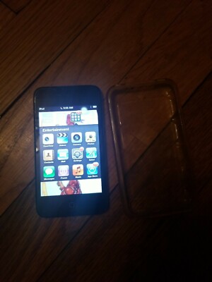 sセイズ Apple iPod Touch 4th Generation Black (8 GB) TESTED WORKS WELL