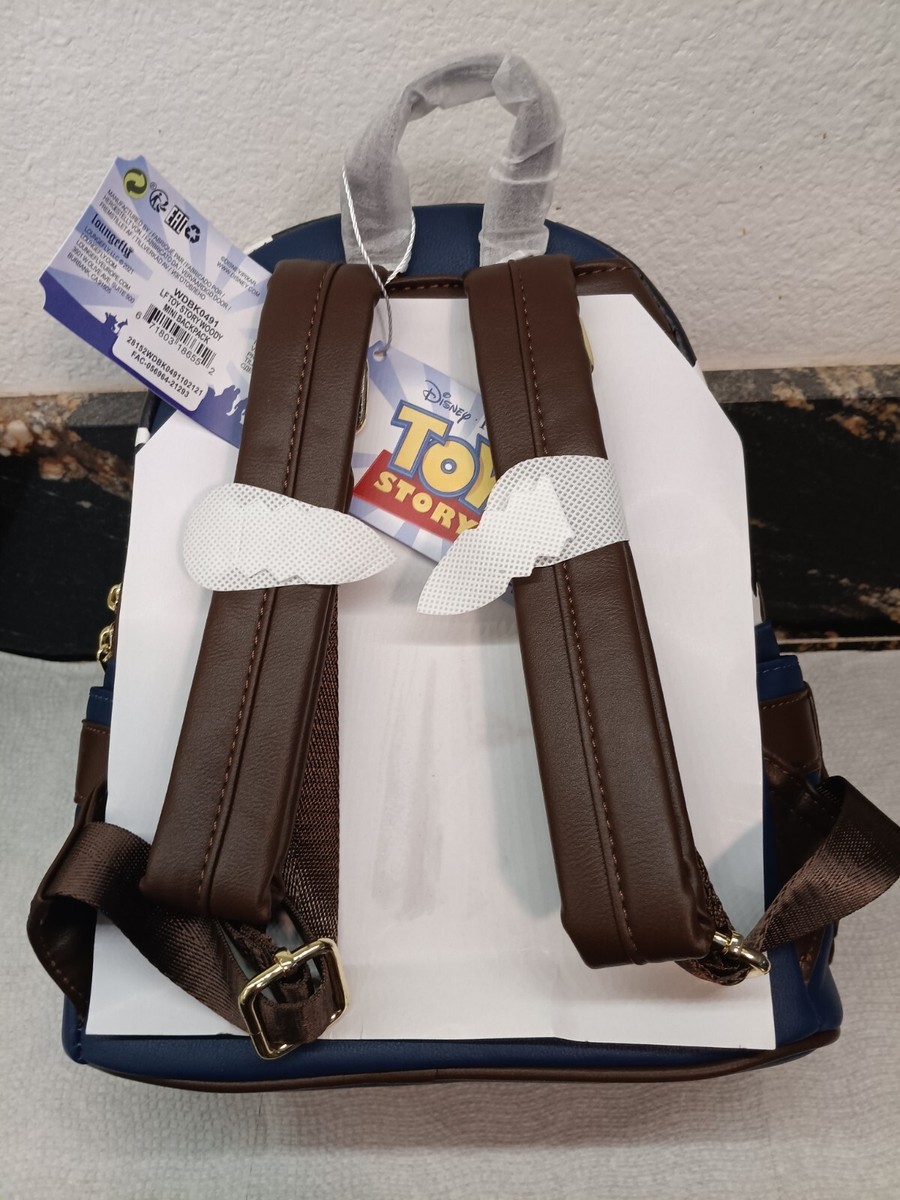 Loungefly Toy Story Sheriff Woody Cosplay Mini Backpack, NWT  display picture 2