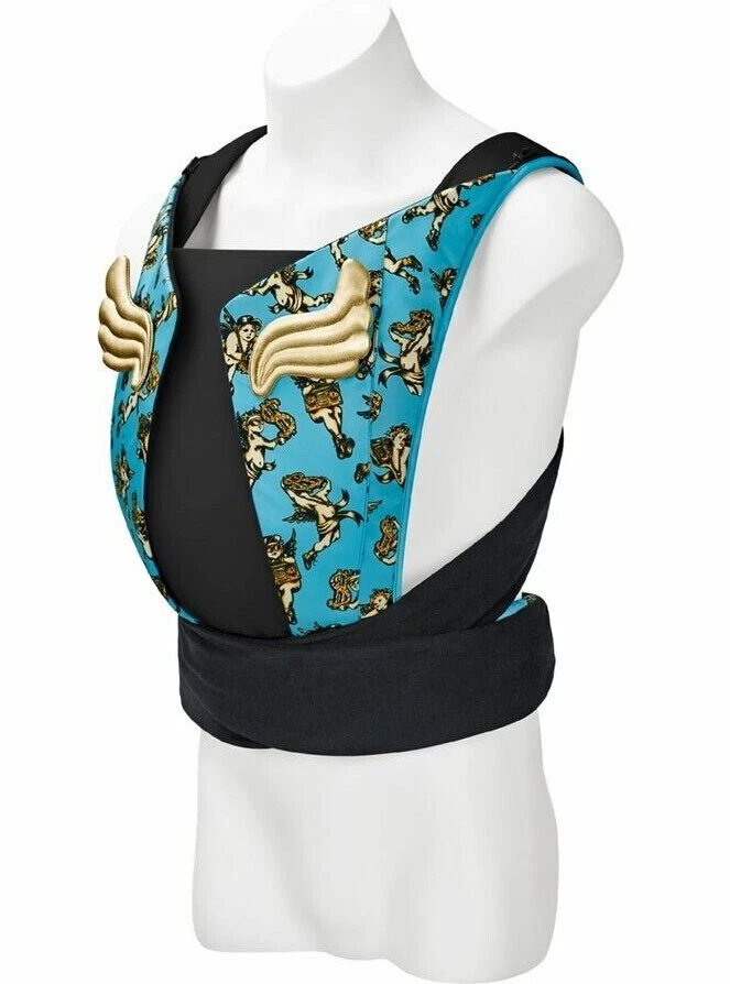 CYBEX Yema Tie Baby Carrier by Jeremy Scott - Cherub Blue - NUOVO - Immagine 3 di 4