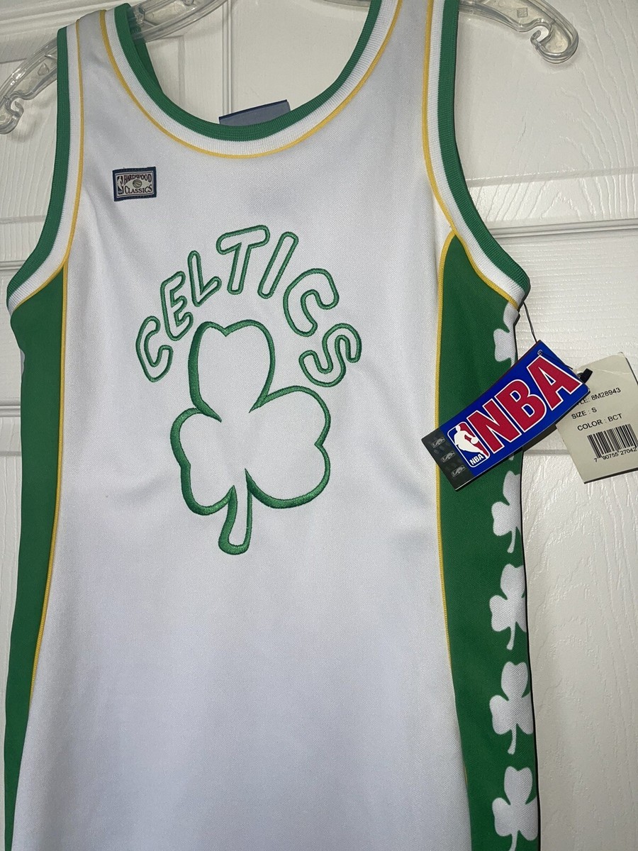 VINTAGE Boston Celtics NBA Hardwood Classics Retro Green