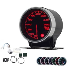 2'' 52MM 80-260 °F Trans Temp Gauge Transmission Temperature Meter W/ Sensor