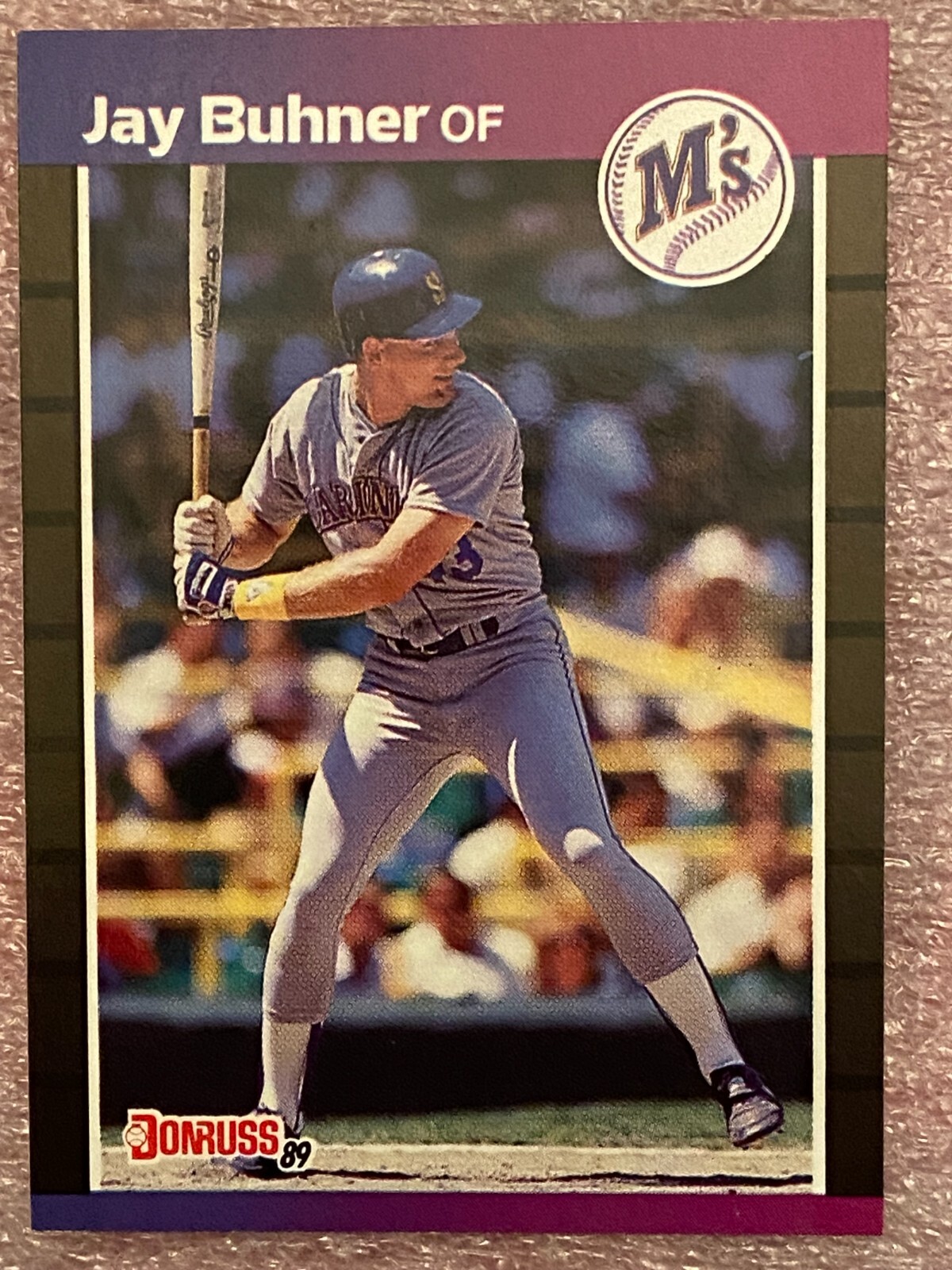 1989 Donruss #581 Jay Buhner Seattle Mariners