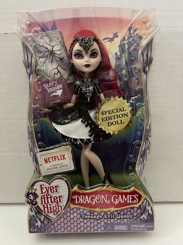 Poupée Ever After High - Raven Queen, Fille De La Méchante Reine - Mattel NRFB