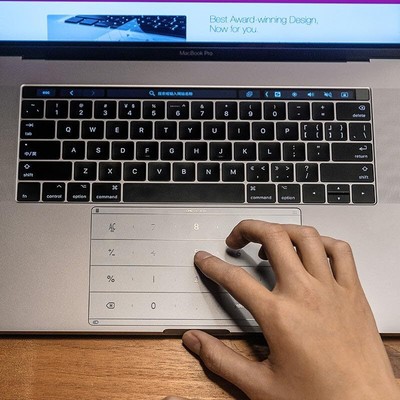 The Smart Numeric Keyboard for MacBook Air 15'' 2024 M3/M2 A2941 Touchpad Pro...