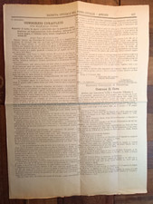 Stradone Milliario Appia Roma 23 February 1899 Auction Notice - 12975/23