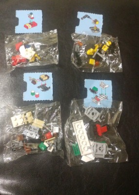 Lego Advent Calender Mini Sets X4