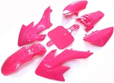 PINK PLASTIC FENDER KIT for XR50 CRF50 DIRT BIKE M PS05