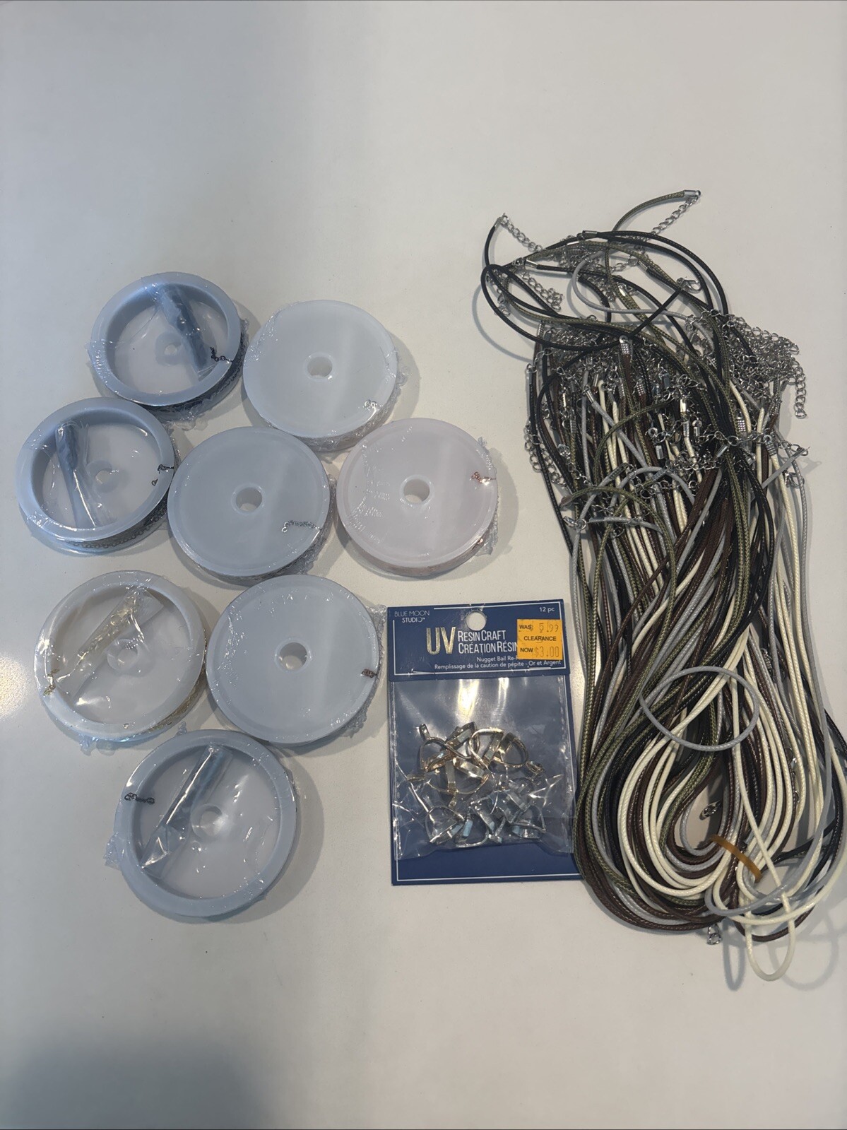 Jewlery Making Supplies And Materials For Resin Art Jewlery Making Never Used !!-image