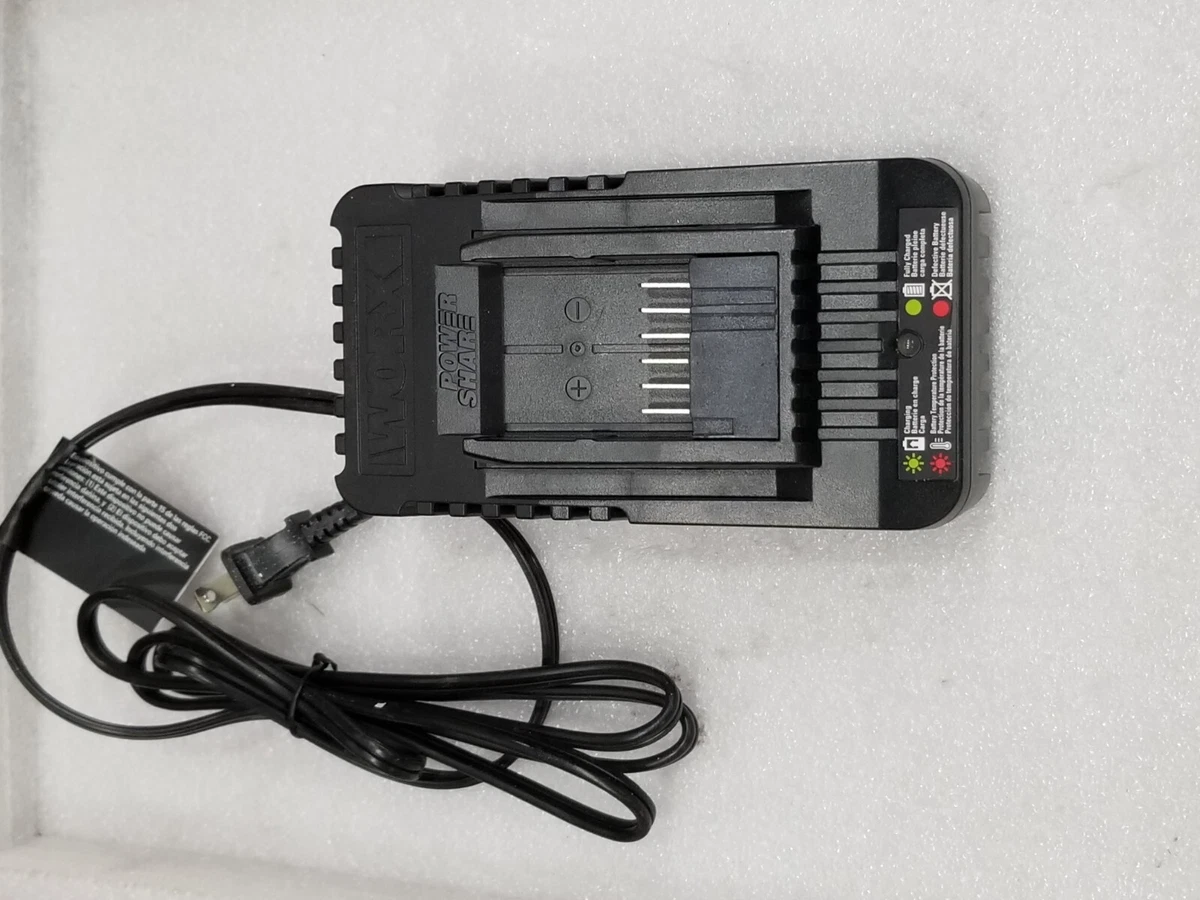 Worx WA3881 18V 20V 60 Min Quick Charger eBay