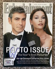George Clooney October 2003 Signed Entertainment Weekly Magazine PSA RARE A