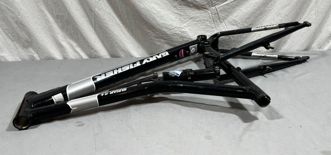 2002 Gary Fisher Sugar 4+ 21" C-T Aluminum Mountain Bike Frame Cane Creek AD 5