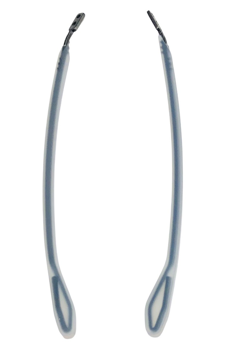 オボロティガウォック　パーツ Oakley Deadbolt OX5141 OO6046 Pewter Replacement Temple Tip Ear