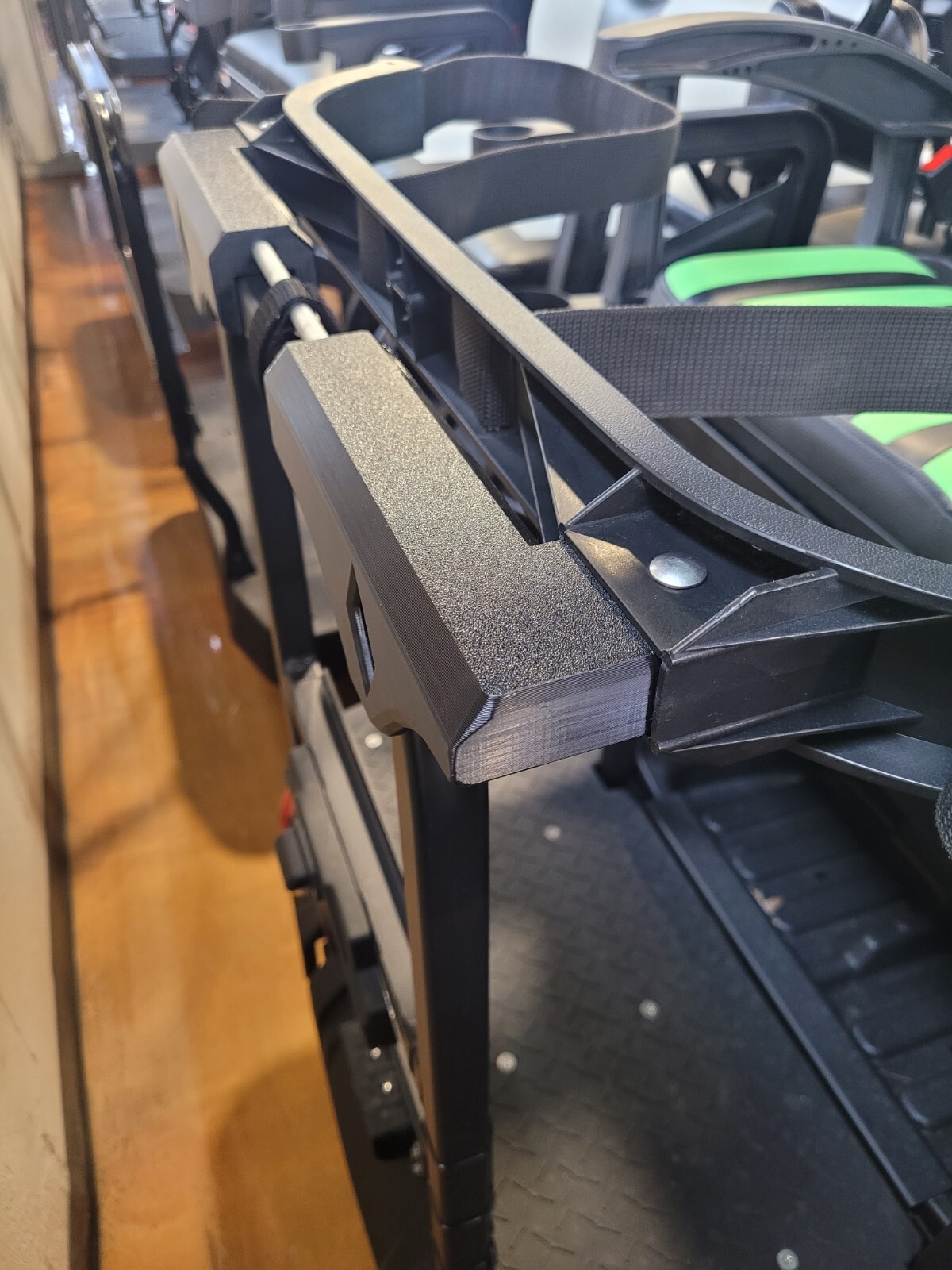 Bintelli Golf Bag Holder For Rear Grab Bar No Drilling Required, Easy