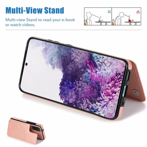 Mandala Pattern Leather Card Case Cover For Samsung Galaxy Note 20+ S7-S24 Ultra - Picture 6 of 31