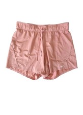 NWT Nike S Training Shorts Pink New Dri-Fit Elastic Waist Running New NWT 25 5"