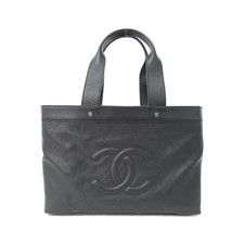 Chanel Goatskin Bag Women Black One Size