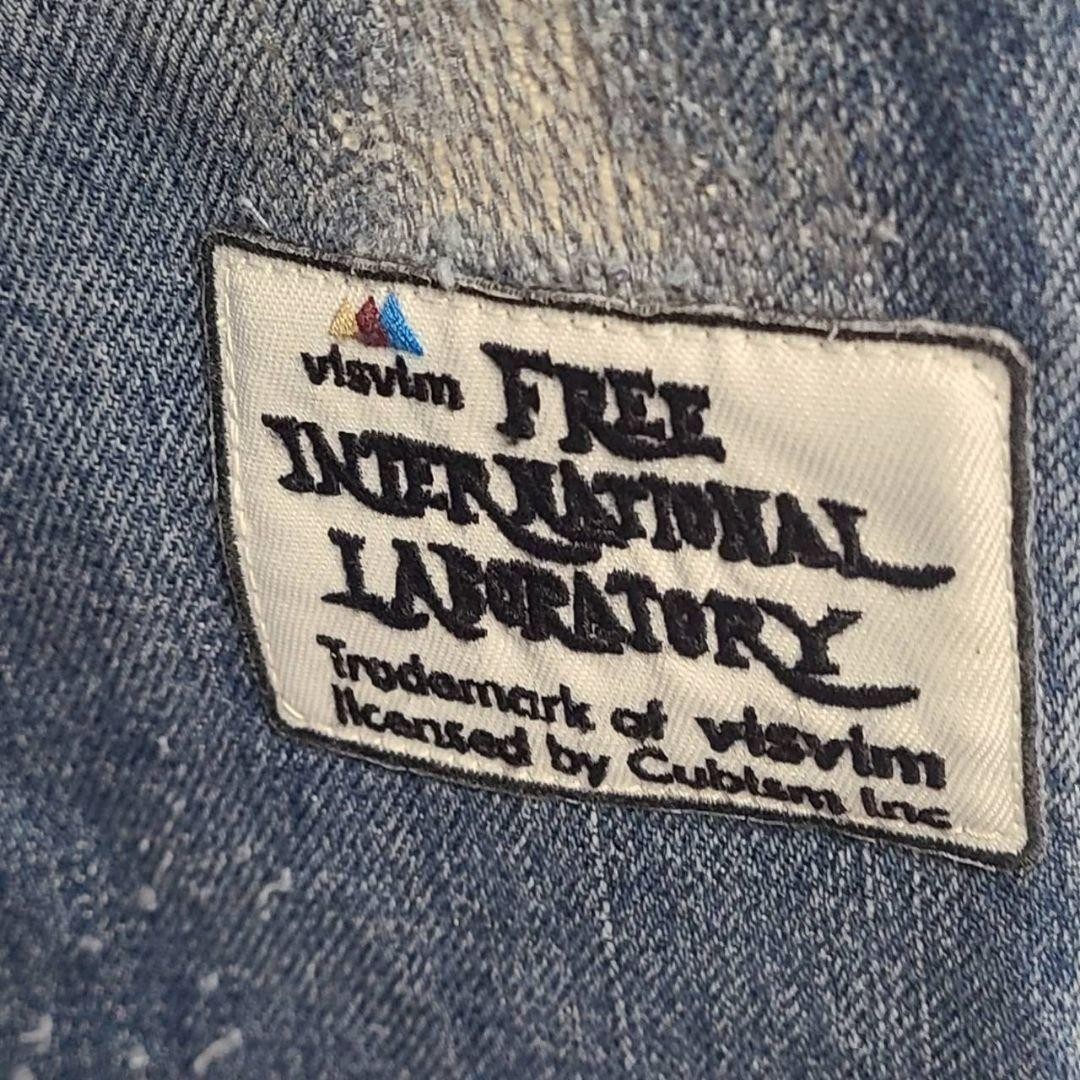 Visvim Distressed Denim Jeans Patch Unique Slim F… - image 4