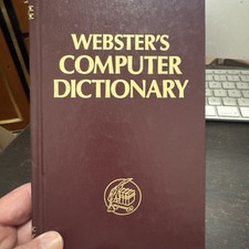 Webster's Computer Dictionary 1994 Pamco Publishing Hardcover