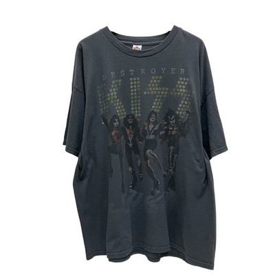 ALSTYLE APPAREL KISS 30th Anniversary T-Shirt Grau 2XL Gebraucht Guter Zustand