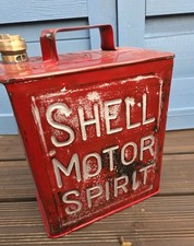 Vintage Shell Petrol Can...1937...