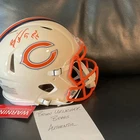 Brian Urlacher Chicago Bears Signed Original NFL Football Helmet Witness Auth