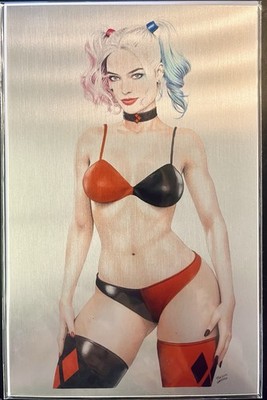 Cool Comics Harley Quinn Variant Lingerie METAL Virgin by Tim Grayson LTD HTF