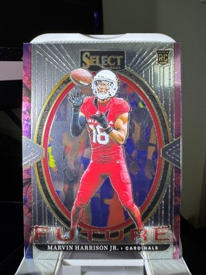 Marvin Harrison Jr. 2024 Select Future Rookie RC #6 Arizona Cardinals