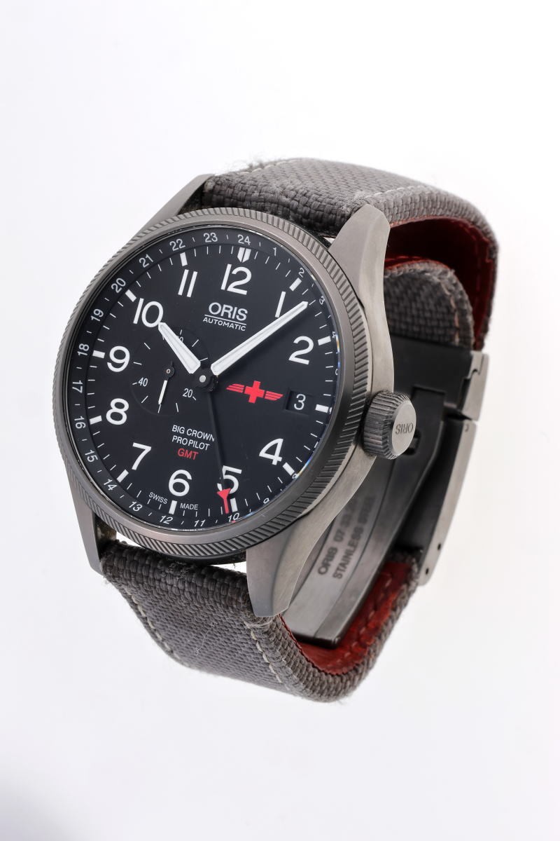 ORIS Oris Propilot GMT Regulator Automatic 01 748 7710 4284 SET SS PVD Men s Wat image 3