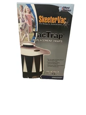 New Blue Rhino Skeeter Vac Replacement TacTrap Pack of 2 Traps CPSX000021
