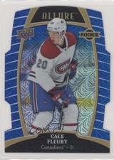 2019-20 Upper Deck Allure Rookies Blue Line 7/25 Cale Fleury #95 re9