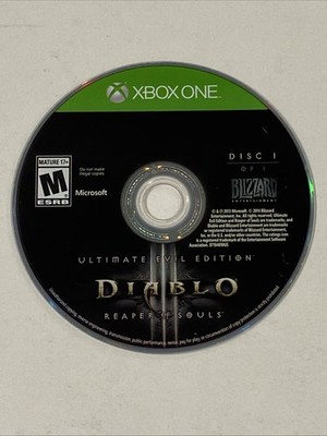 Diablo III: Ultimate Evil Edition (Xbox One) Disc Only - Free Shipping